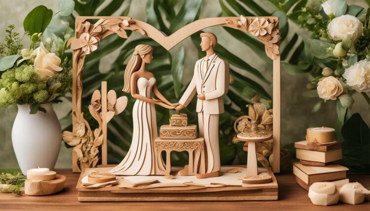 Geschenke aus Holz für Hochzeit