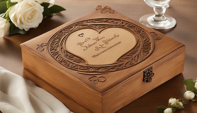 geschenke aus holz zur hochzeit